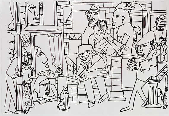 jacob lawrence coloring pages - photo #2