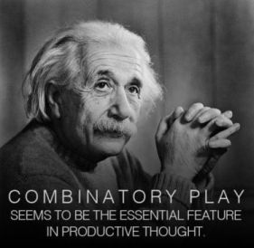 Einstein - combinatory play
